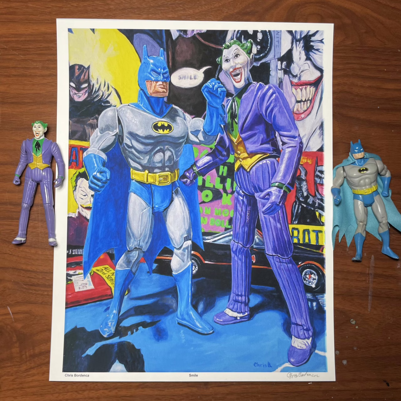 “Smile” 11”x14” signed giclee print on acid free, hot press, 100% cotton paper