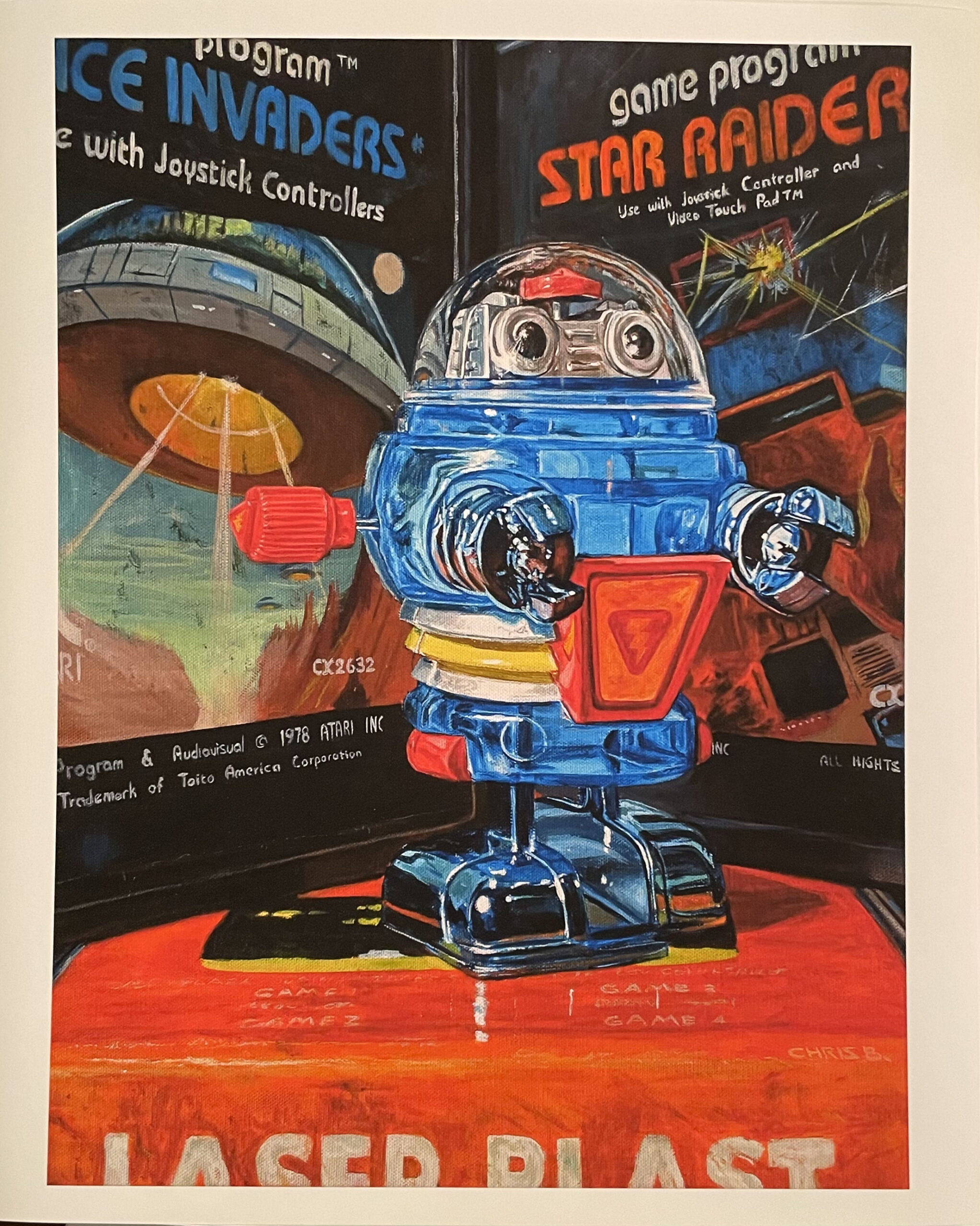 INVADER HYPERSPACE ポスター Space Invader” – Print 16″ x 12″ – Archival Hot Press Paper