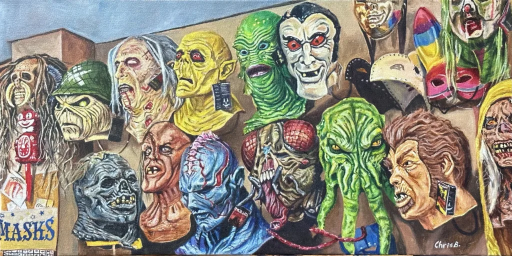 Masks Painting