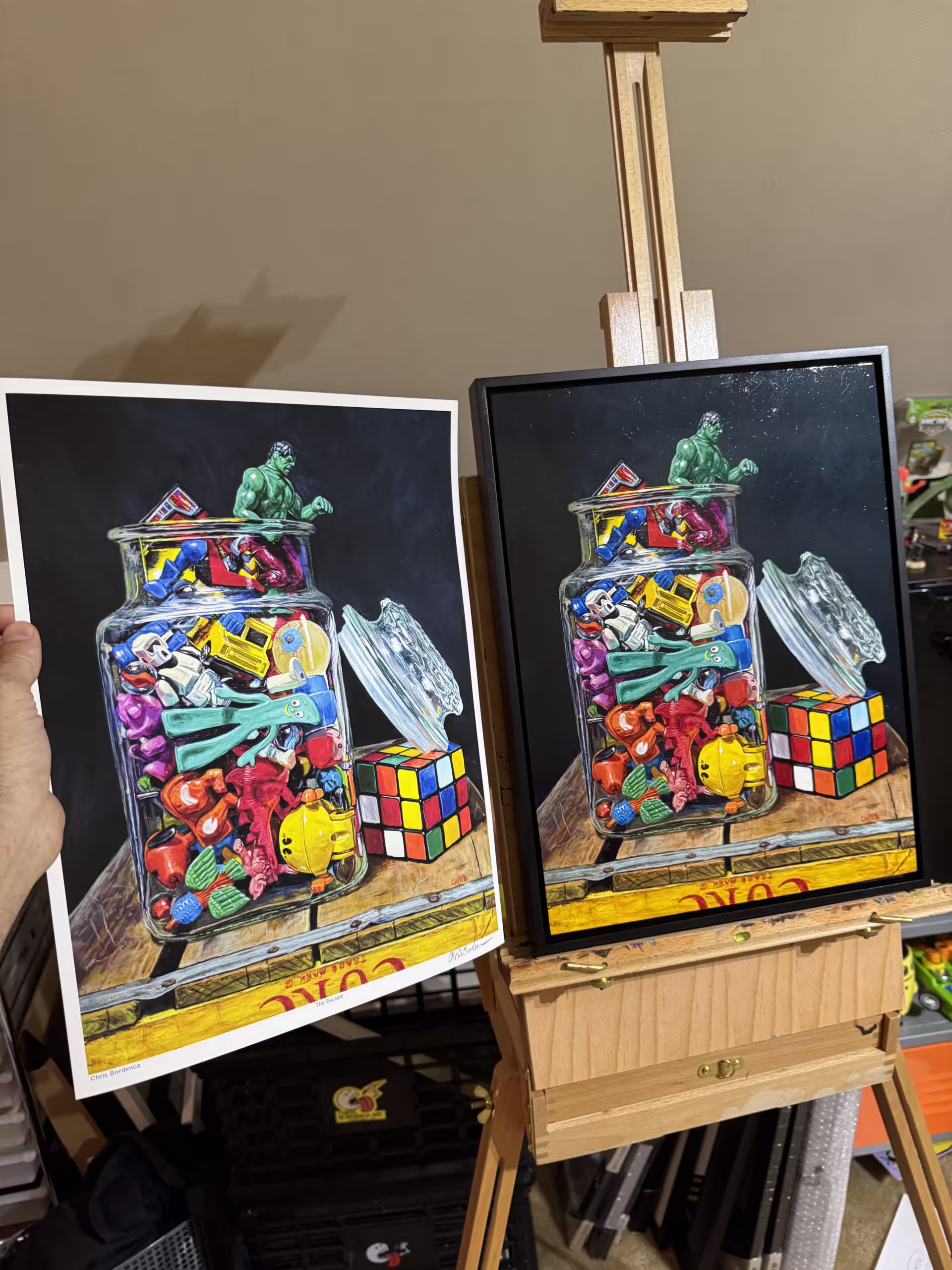 "The Escape" - Print - Signed Archival Hot Press Paper - Image 2